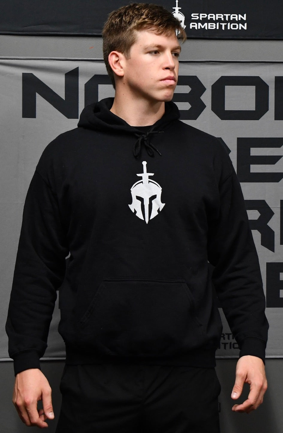Spartan Ambition Motto Hoodie