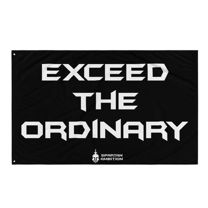 Exceed The Ordinary Flag