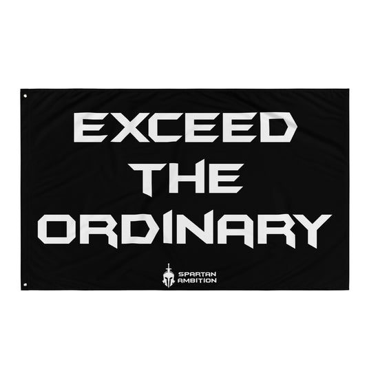Exceed The Ordinary Flag