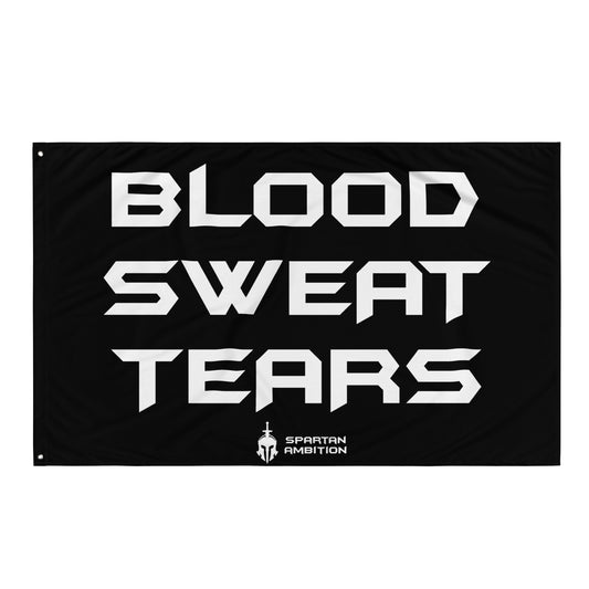 Blood Sweat Tears Flag