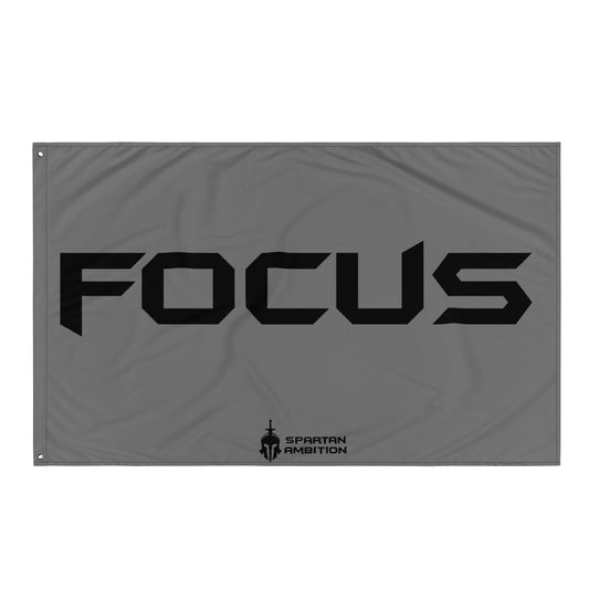 Focus Flag Grey