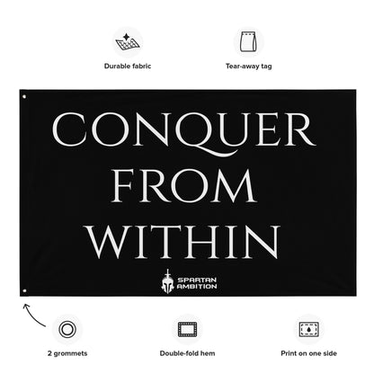 Conquer From Within Flag