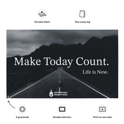 Make Today's Journey Count Flag