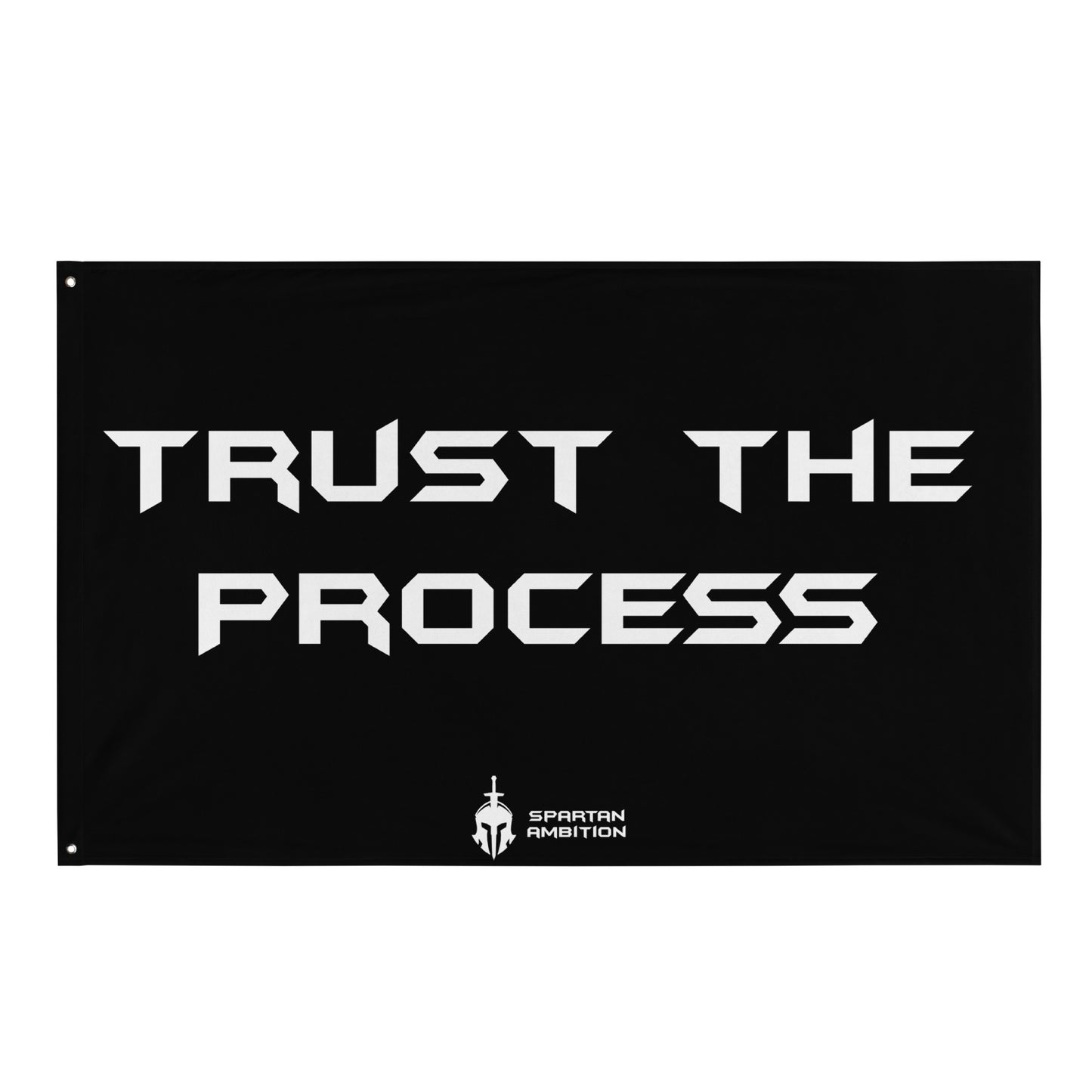 Trust The Process Black Flag