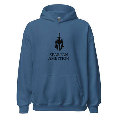 Spartan Hoodie Black Logo