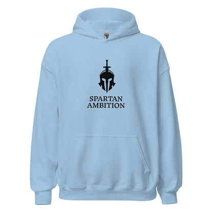 Spartan Hoodie Black Logo