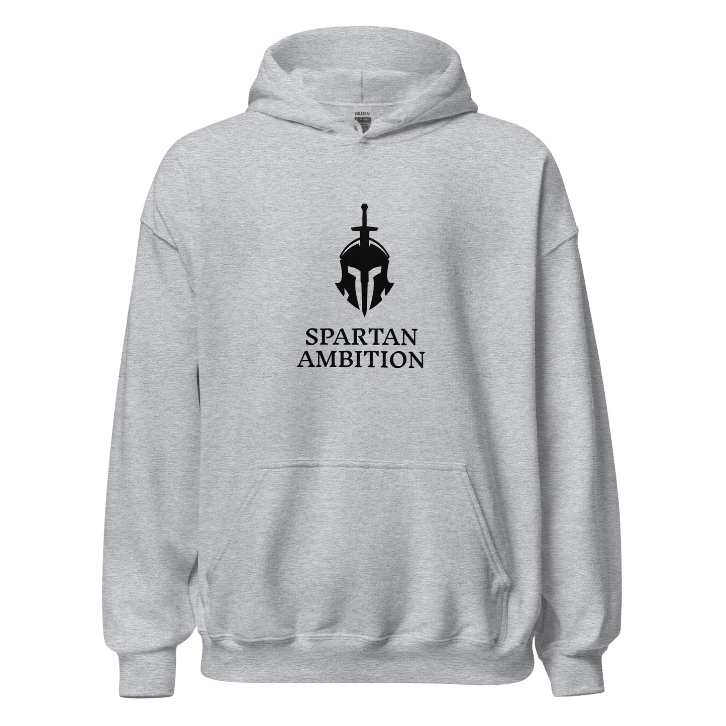 Spartan Hoodie Black Logo